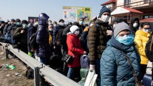 Hơn 500.000 người tị nạn đã chạy từ Ukraine sang các nước láng giềng để tránh tình hình xung đột