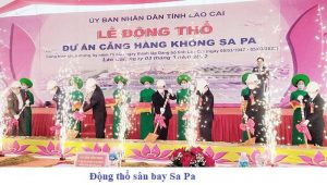 động thổ sân bay Sapa